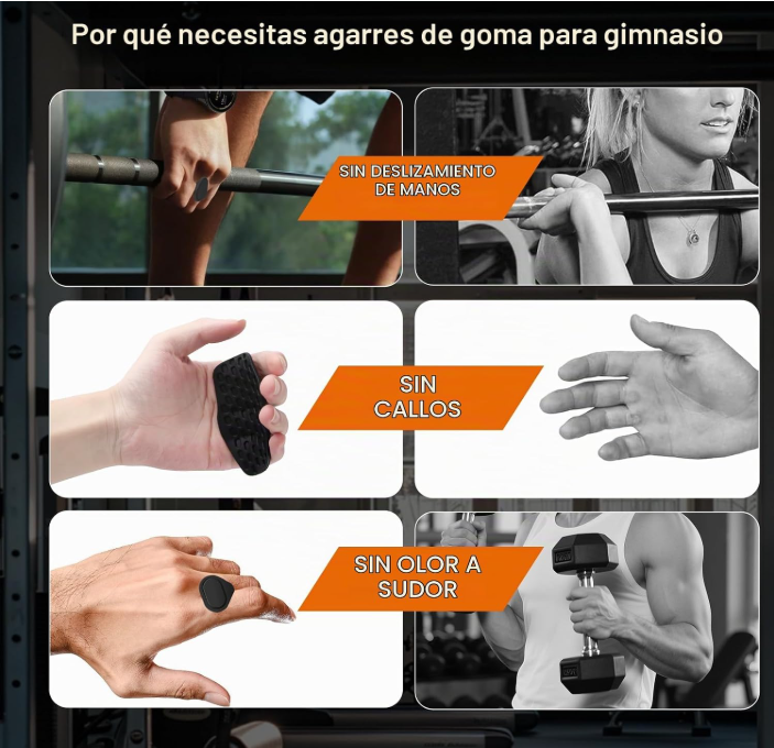 Protector de silicona para agarre sin dolor